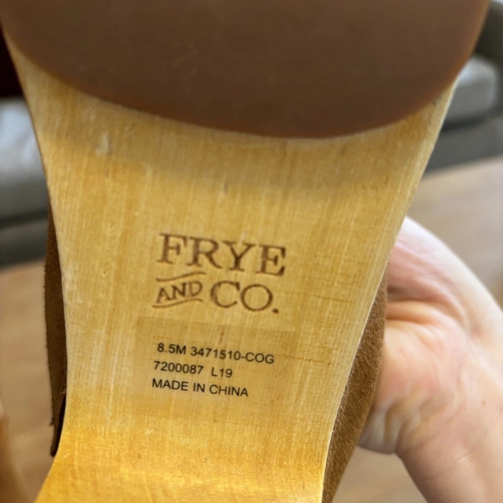 Frye Odessa Clogs Women Size 8 - Picture 2 of 8